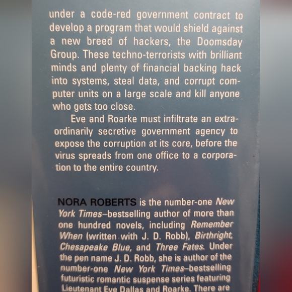 2 Nora Roberts as J.D. Robb Death Series Novels - Picture 9 of 9